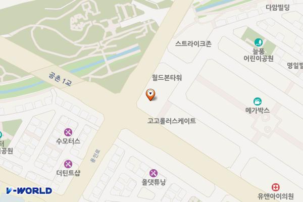 의정부시 웅신프라자 위치 지도 — 경기도 의정부시 용민로 192