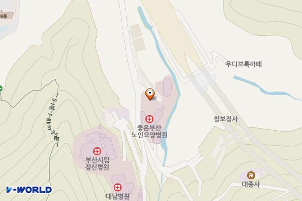 부산시 사상구 좋은부산요양병원 위치 지도 — 부산광역시 사상구 학감대로39번길 67