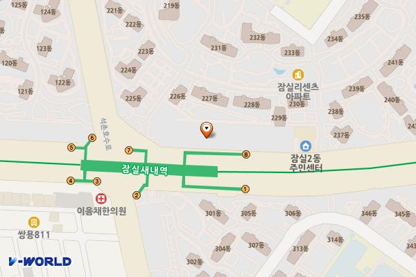 BMW차징스테이션 리센츠상가 위치 지도 — 서울특별시 송파구 올림픽로 145