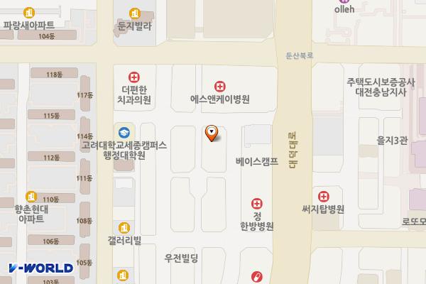 대전시 서구 서통주차빌딩 위치 지도 — 대전광역시 서구 대덕대로249번길 15