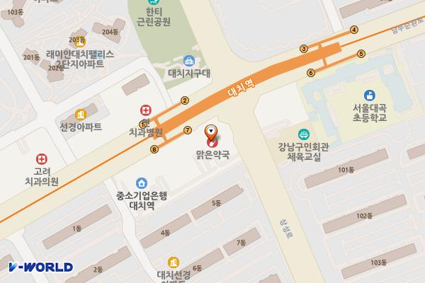 서울시 강남구 대치퍼스트빌딩 위치 지도 — 서울특별시 강남구 삼성로 155
