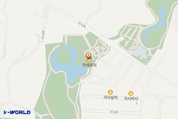 서귀포시 카세로지호텔 위치 지도 — 제주특별자치도 서귀포시 표선면 가시로 383