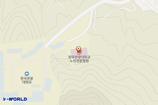이천시 한국관광대학부설노인전문병원 위치 지도 — 경기도 이천시 신둔면 이장로311번길 197-35