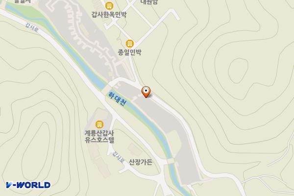 BMW차징스테이션 계룡산갑사 위치 지도 — 충청남도 공주시 계룡면 갑사로 567-3