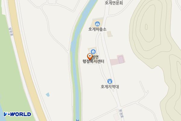 문경시 호계면행정복지센터 위치 지도 — 경상북도 문경시 호계면 막곡장터길 11