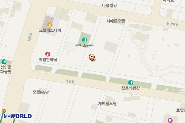 대전시 유성구 동아벤처타워 위치 지도 — 대전광역시 유성구 온천로 59