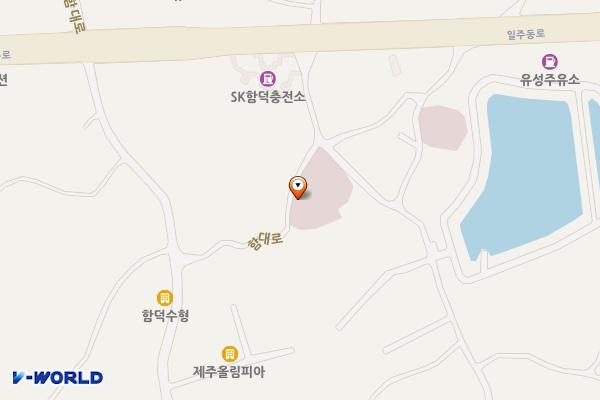 제주시 함덕제주장례식장 위치 지도 — 제주특별자치도 제주시 조천읍 함덕남2길 14
