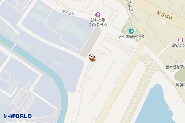 창원시 성주동180공영주차장 위치 지도 — 경상남도 창원시 성산구 불모산로48번길 5