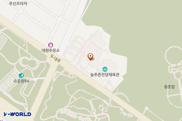 창원시 늘푸른전당 위치 지도 — 경상남도 창원시 성산구 두대로 97