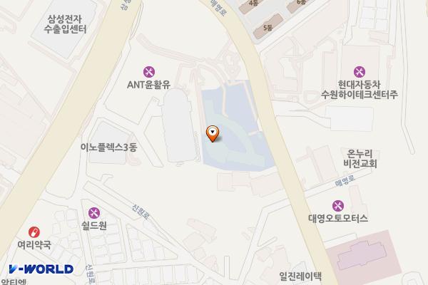 경기 수원시 삼성전자협력아카데미 위치 지도 — 경기도 수원시 영통구 매영로 210