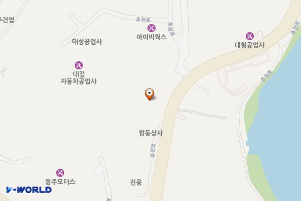 BMW차징스테이션 카페커피구나 by내쇼날모터스 위치 지도 — 전북특별자치도 전주시 덕진구 추천로 43