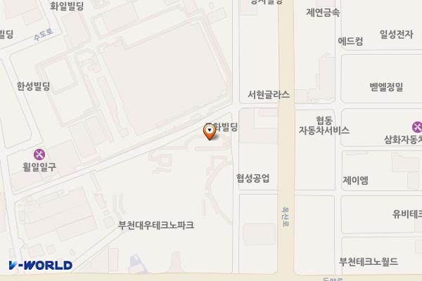 BMW차징스테이션 부천대우테크노파크 by바바리안모터스 위치 지도 — 경기도 부천시 원미구 도약로 261