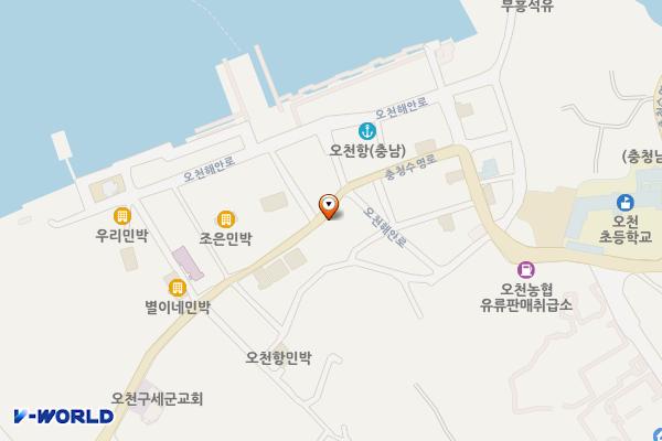 보령시청 오천면사무소 위치 지도 — 충청남도 보령시 오천면 충청수영로 826