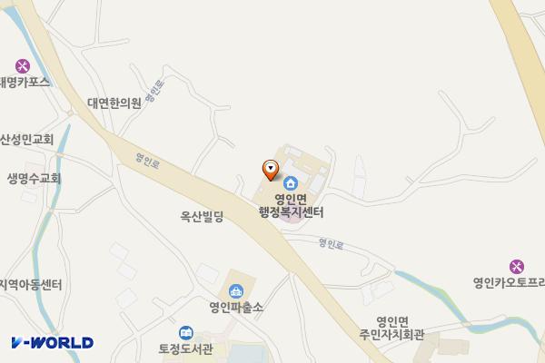 아산시청 영인면사무소 위치 지도 — 충청남도 아산시 영인면 영인로 78