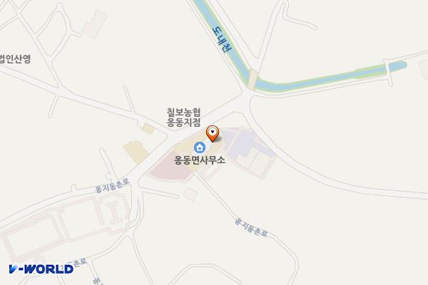 옹동면사무소 위치 지도 — 전북특별자치도 정읍시 옹동면 옹지동촌로