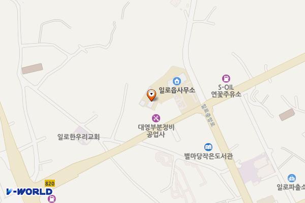 일로읍사무소 위치 지도 — 전남광주통합특별시 무안군 일로읍 일로중앙로