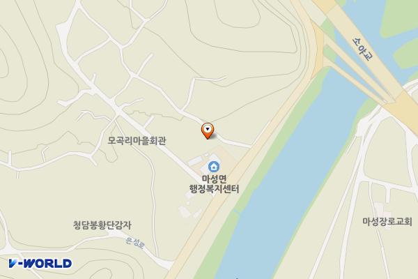문경시청 마성면사무소 위치 지도 — 경상북도 문경시 마성면 은성로 1661
