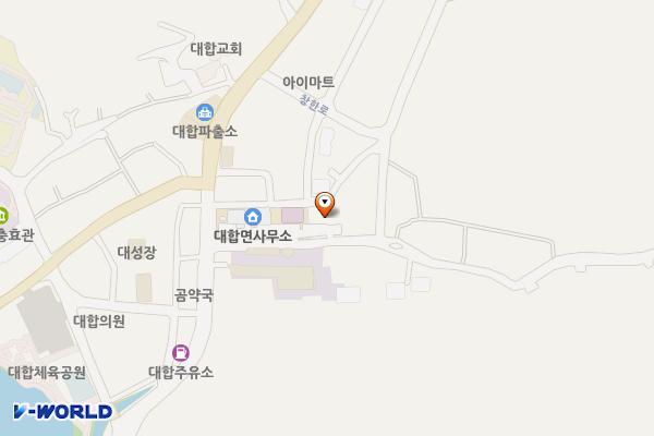 대합면사무소 위치 지도 — 경상남도 창녕군 대합면 도장골길 5