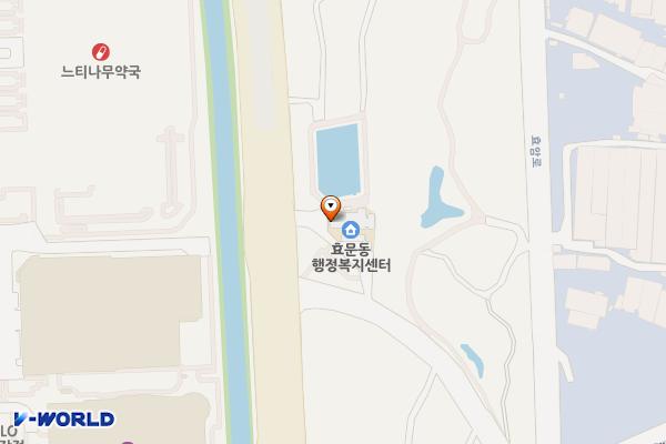 효문동행정복지센터 위치 지도 — 울산광역시 북구 산업로 970