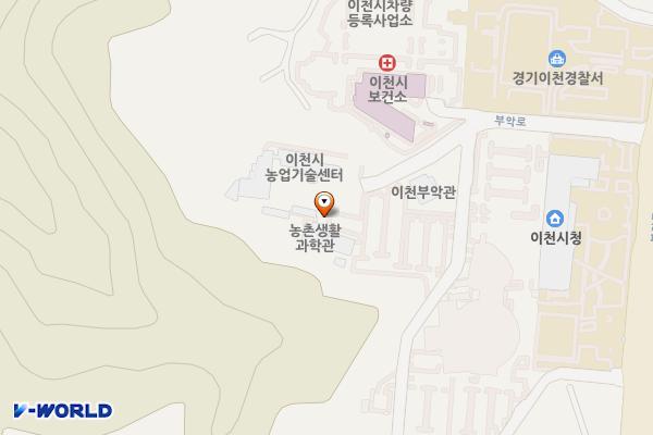 이천농업기술센터 위치 지도 — 경기도 이천시 부악로 38-52