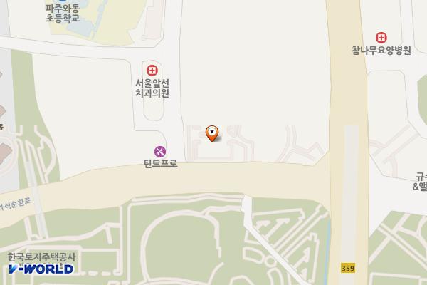 파주시 운정행정복지센터 위치 지도 — 경기도 파주시 와석순환로 415