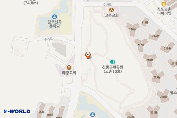 김포시 김포시민원콜센터 위치 지도 — 경기도 김포시 고촌읍 수기로 63