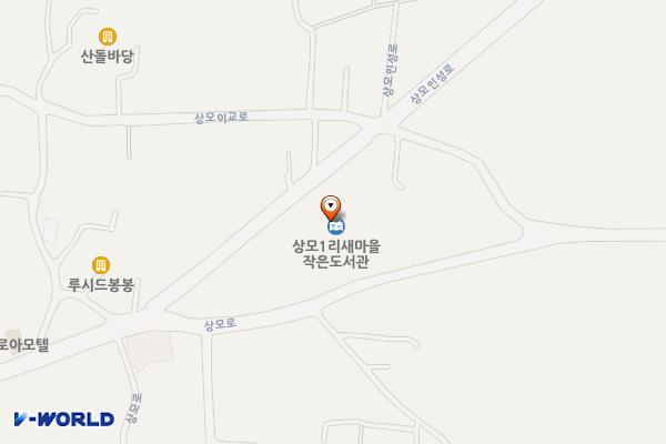 상모1리마을회 위치 지도 — 제주특별자치도 서귀포시 대정읍 상모인성로 18
