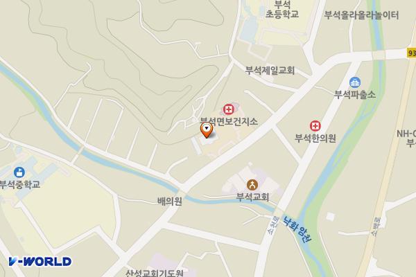 영주시청 부석면사무소 위치 지도 — 경상북도 영주시 부석면 부석로 49 부석면보건지소