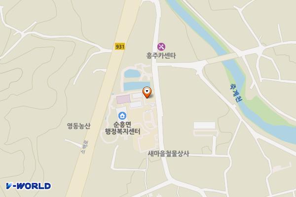 영주시청 순흥면사무소 위치 지도 — 경상북도 영주시 순흥면 순흥로 67