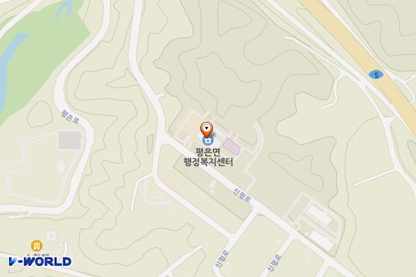 영주시청 평은면사무소 위치 지도 — 경상북도 영주시 평은면 천상로 70-27 평은면 보건지소