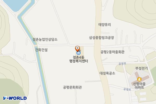 문경시청 점촌4동 행정복지센터 위치 지도 — 경상북도 문경시 공평로 71