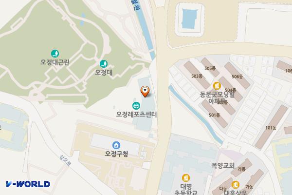 부천시 오정레포츠센터 위치 지도 — 경기도 부천시 오정구 상오정로 169