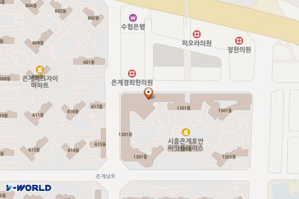 시흥은계호반써밋플레이스상가 위치 지도 — 경기도 시흥시 은계남로 12