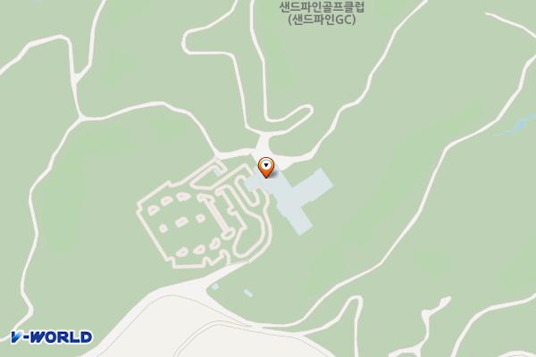 샌드파인골프클럽 위치 지도 — 강원특별자치도 강릉시 저동등길 53