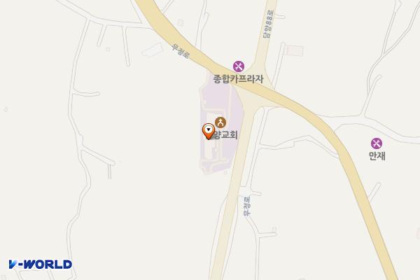 담양교회 (나동) 위치 지도 — 전남광주통합특별시 담양군 담양읍 무정로 8