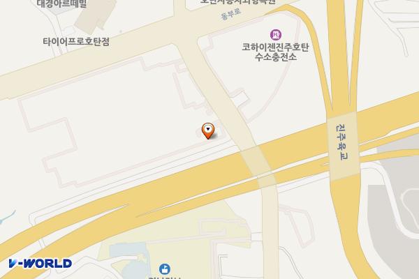 진주시화물자동차공영차고지 위치 지도 — 경상남도 진주시 가호방아길 9