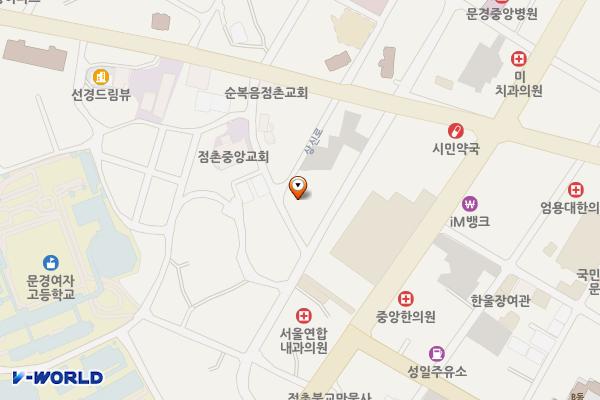 문경시제9공영주차장 위치 지도 — 경상북도 문경시 중앙시장1길 12