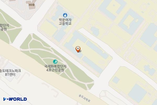 연세대학교국제캠퍼스 위치 지도 — 인천광역시 연수구 송도과학로 85