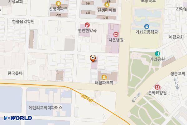 인천나은병원 위치 지도 — 인천광역시 서해구 원적로17번길 9