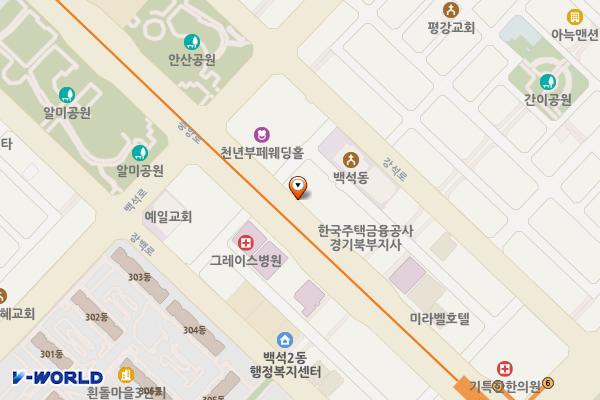 아이비프라자 위치 지도 — 경기도 고양시 일산동구 중앙로 1072