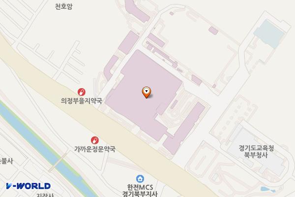 의정부을지대학교병원 위치 지도 — 경기도 의정부시 동일로 712