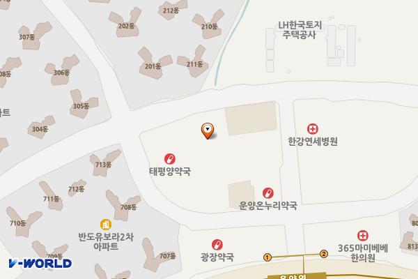 김포한강에비뉴파크 위치 지도 — 경기도 김포시 김포한강11로 300