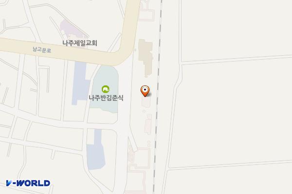 나주학생독립운동기념관 위치 지도 — 전남광주통합특별시 나주시 죽림길 20