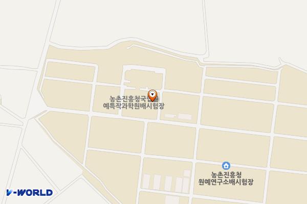 국립원예특작과학원 배연구소 위치 지도 — 전남광주통합특별시 나주시 금천면 벽류길 121