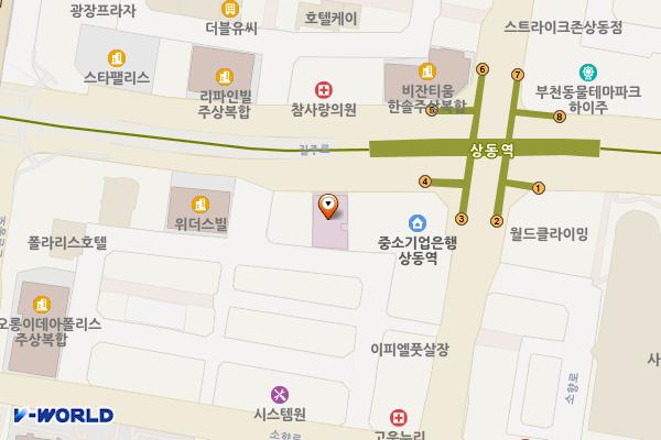 서울빌딩 위치 지도 — 경기도 부천시 원미구 길주로 84