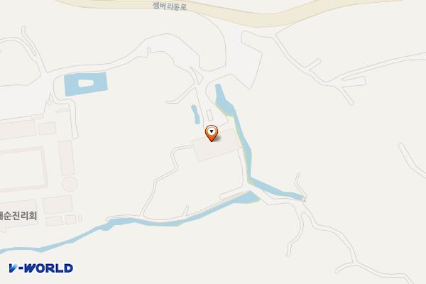 재단법인대순진리회 위치 지도 — 강원특별자치도 고성군 토성면 잼버리동로 208