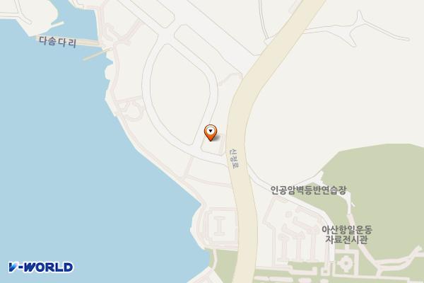방축동 제3공영주차장 위치 지도 — 충청남도 아산시 방축동 730