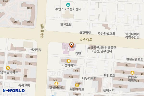 w여성병원 위치 지도 — 인천광역시 미추홀구 인주대로 400