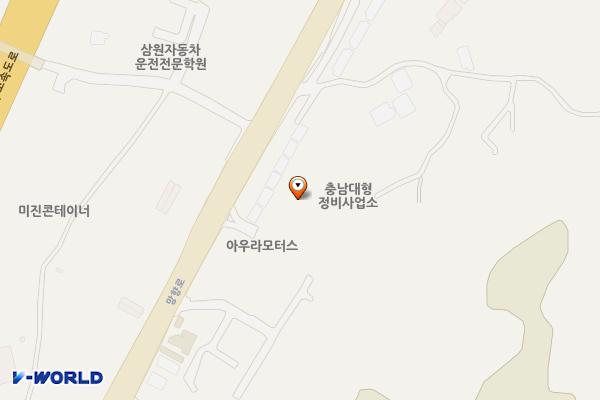 충남대형정비사업소 위치 지도 — 충청남도 천안시 서북구 성거읍 망향로 310