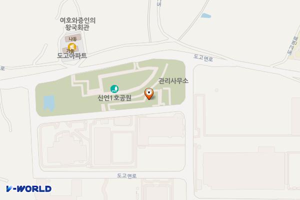 도고농공단지 공영주차장 위치 지도 — 충청남도 아산시 도고면 신언리 809